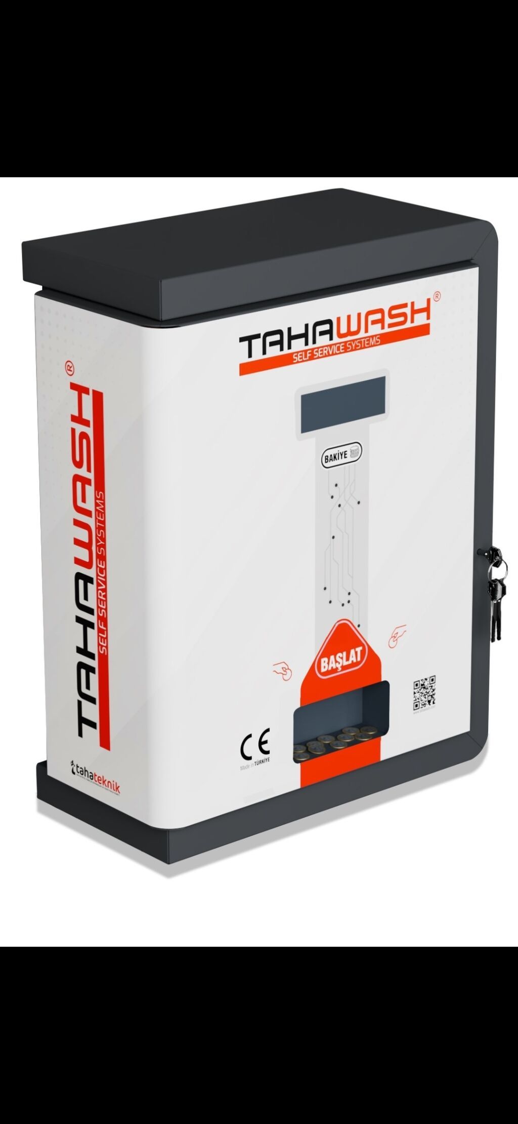 TAHAWASH Self Service Systems – Jetonlu/Nağd pul ilə işləyən avtoyuma