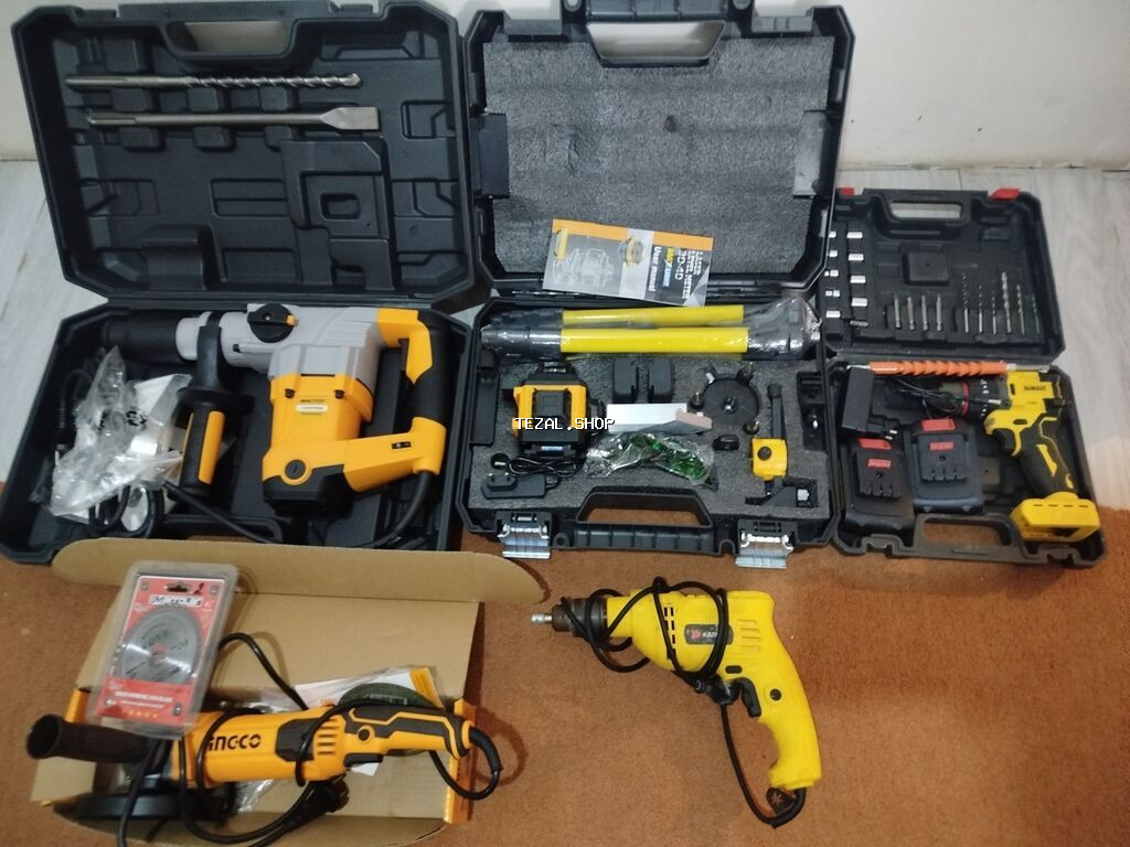 Elektrik alətləri dəsti Komplektin tərkibi: - SDS-plus tipli - şəkil 2