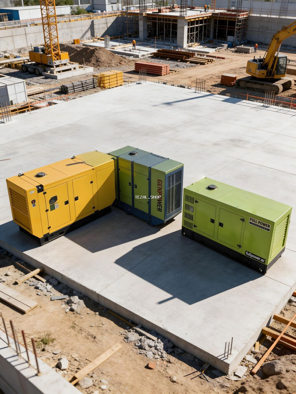 Sənaye tipli dizel generatorlar – Full Power Generator Məhsul