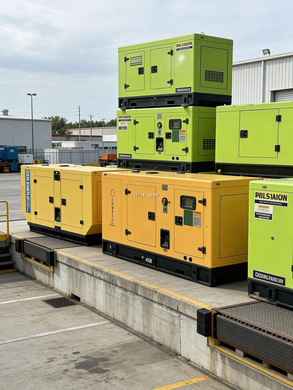 Dizel generatorlar – sənaye və kommersiya obyektləri üçün səssiz