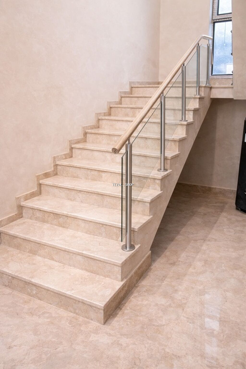 Mərmər pilləkənlər – layihələndirmə və quraşdırma xidməti - Interyer - şəkil 4