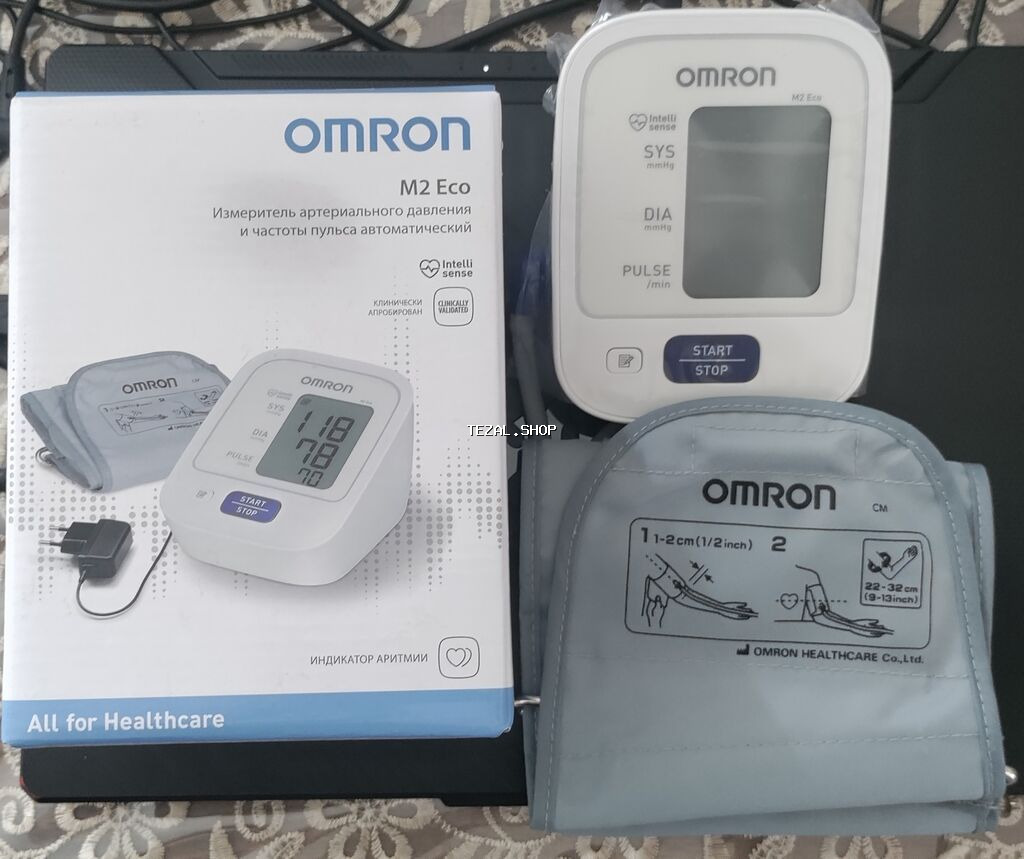 Omron M2 Eco – avtomatik qan təzyiqi və nəbz ölçən aparat