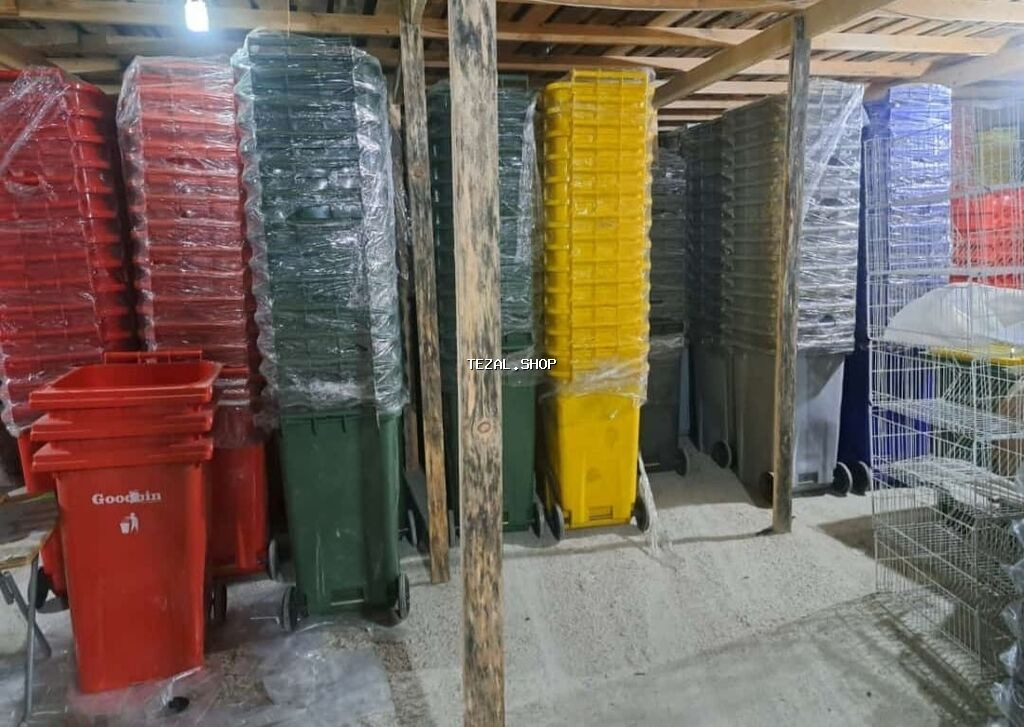 Zibil qabi 1100 litr tekerli - şəkil 5