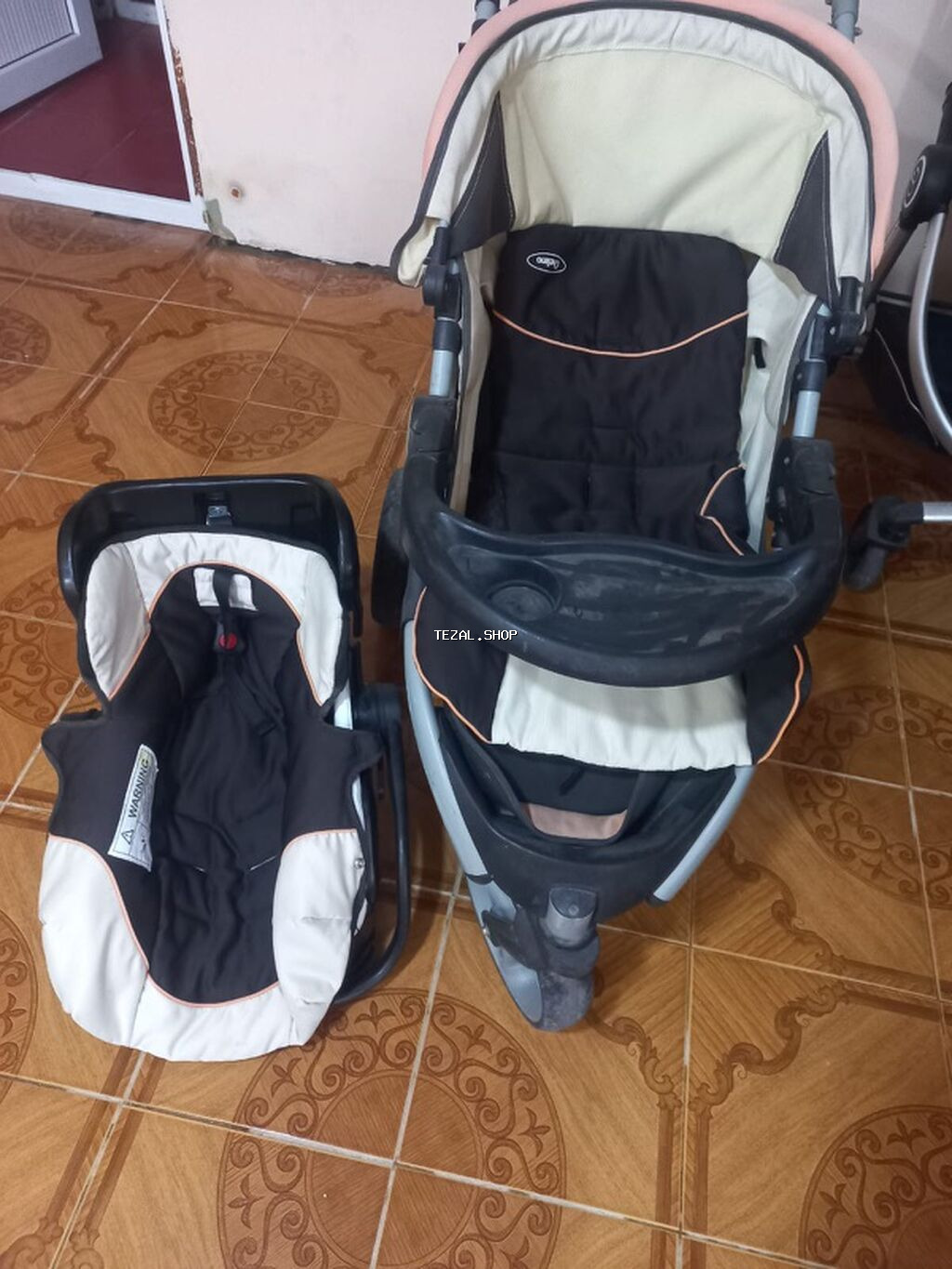 2-i 1-də araba, Graco, Yaş: <1 ay