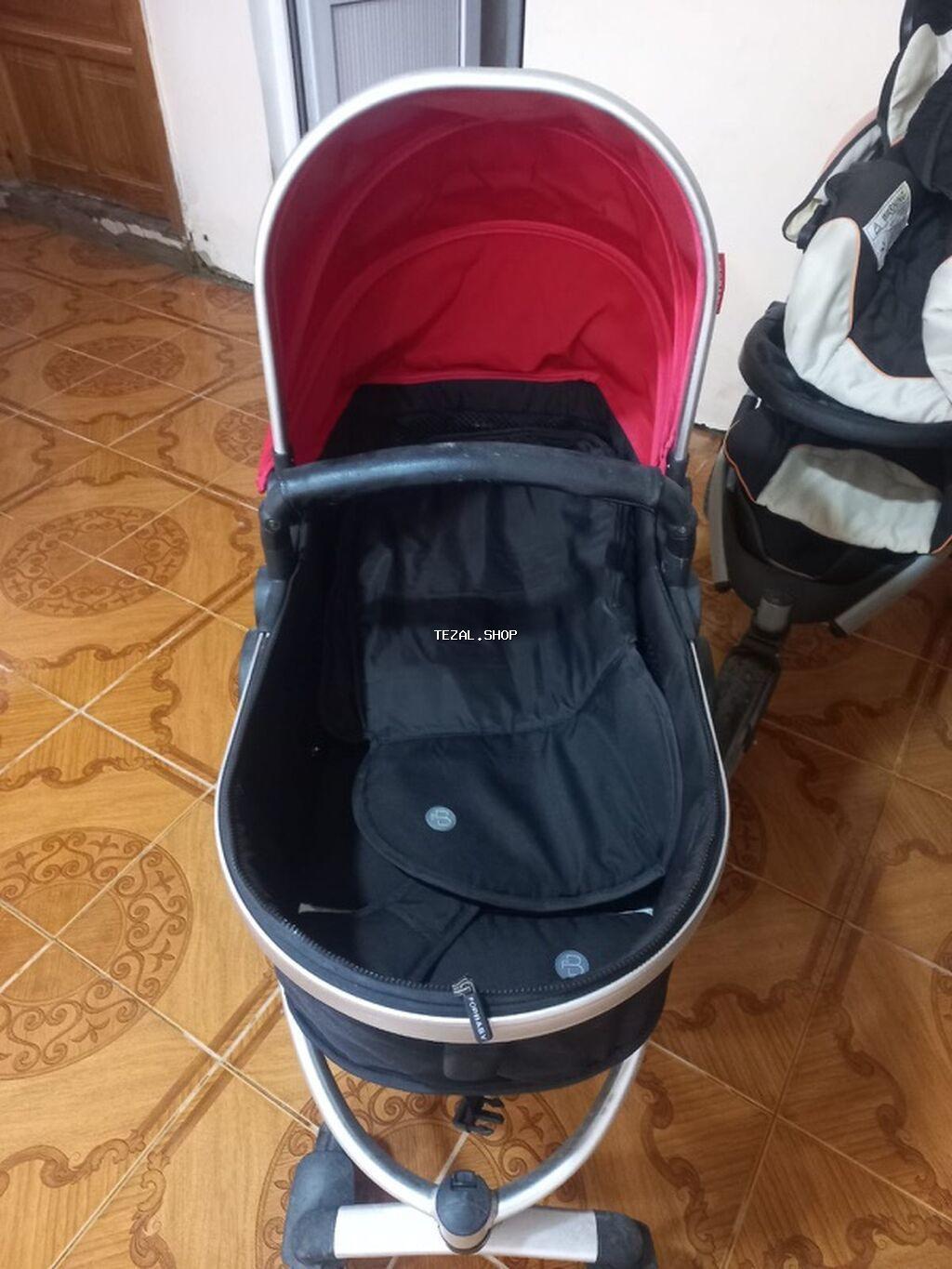 Çıxarılmayan beşikli araba, Yaş: <1 ay