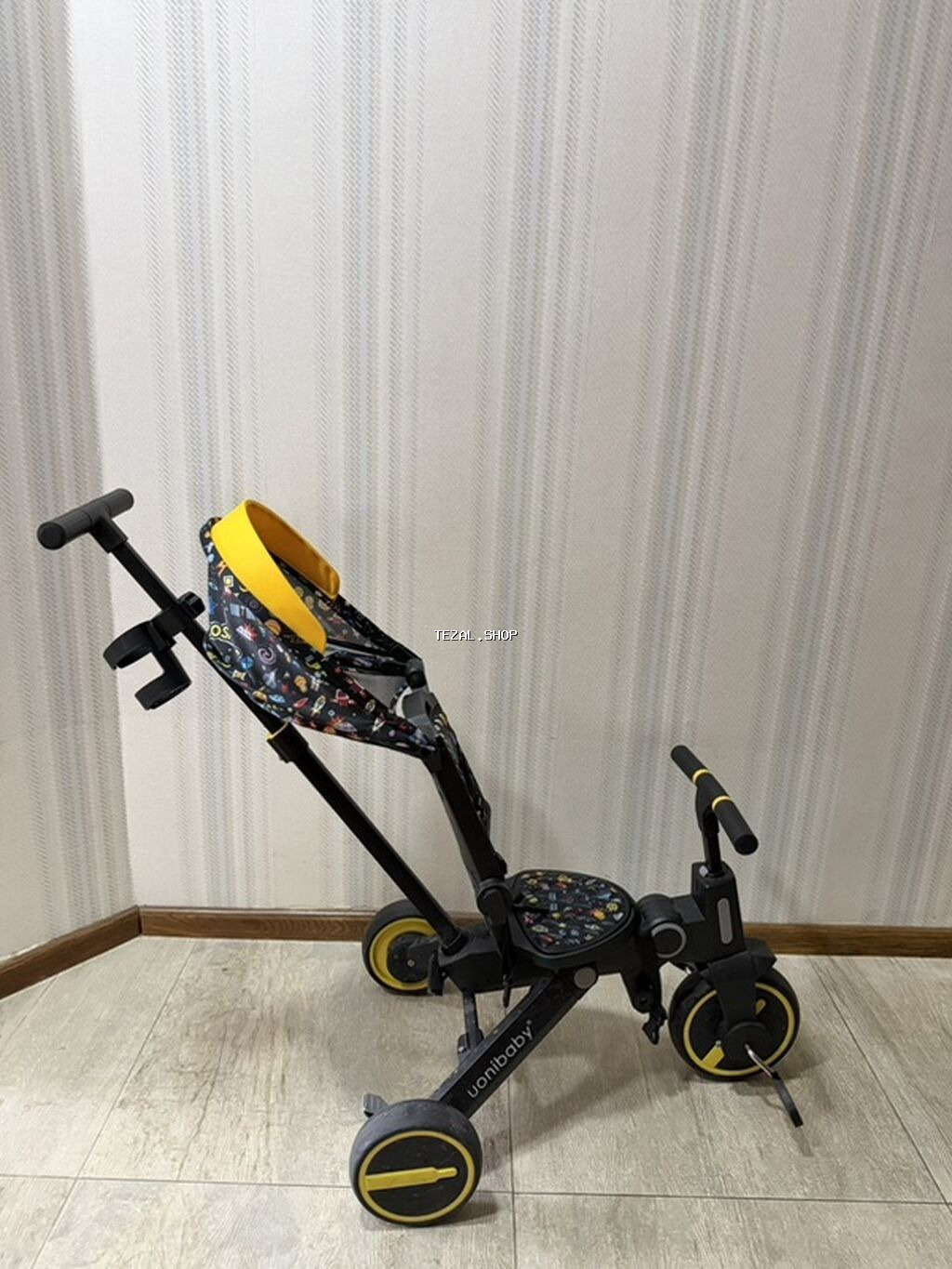 Üçtəkərli araba, Yeni