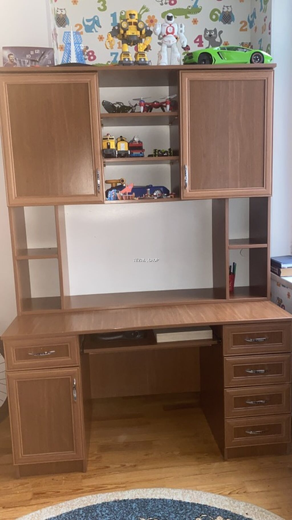 Oğlan və qız üçün, İşlənmiş, Siyirməli, Yazı masası, Stulsuz