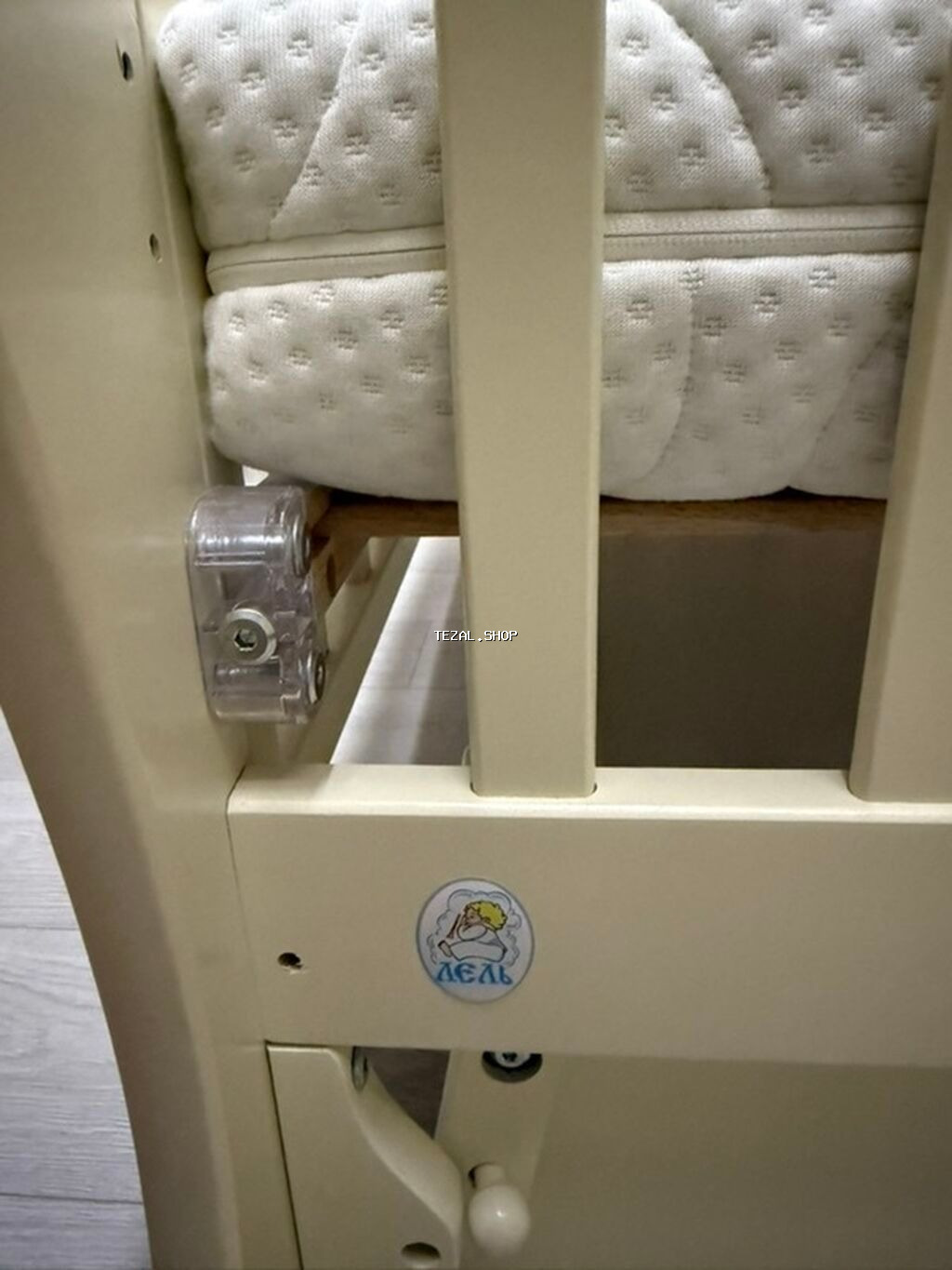 Oğlan və qız üçün, Dördbucaq, Beşik, Dəst ilə, Matras ilə, Yellənmə mexanizm ilə - şəkil 2