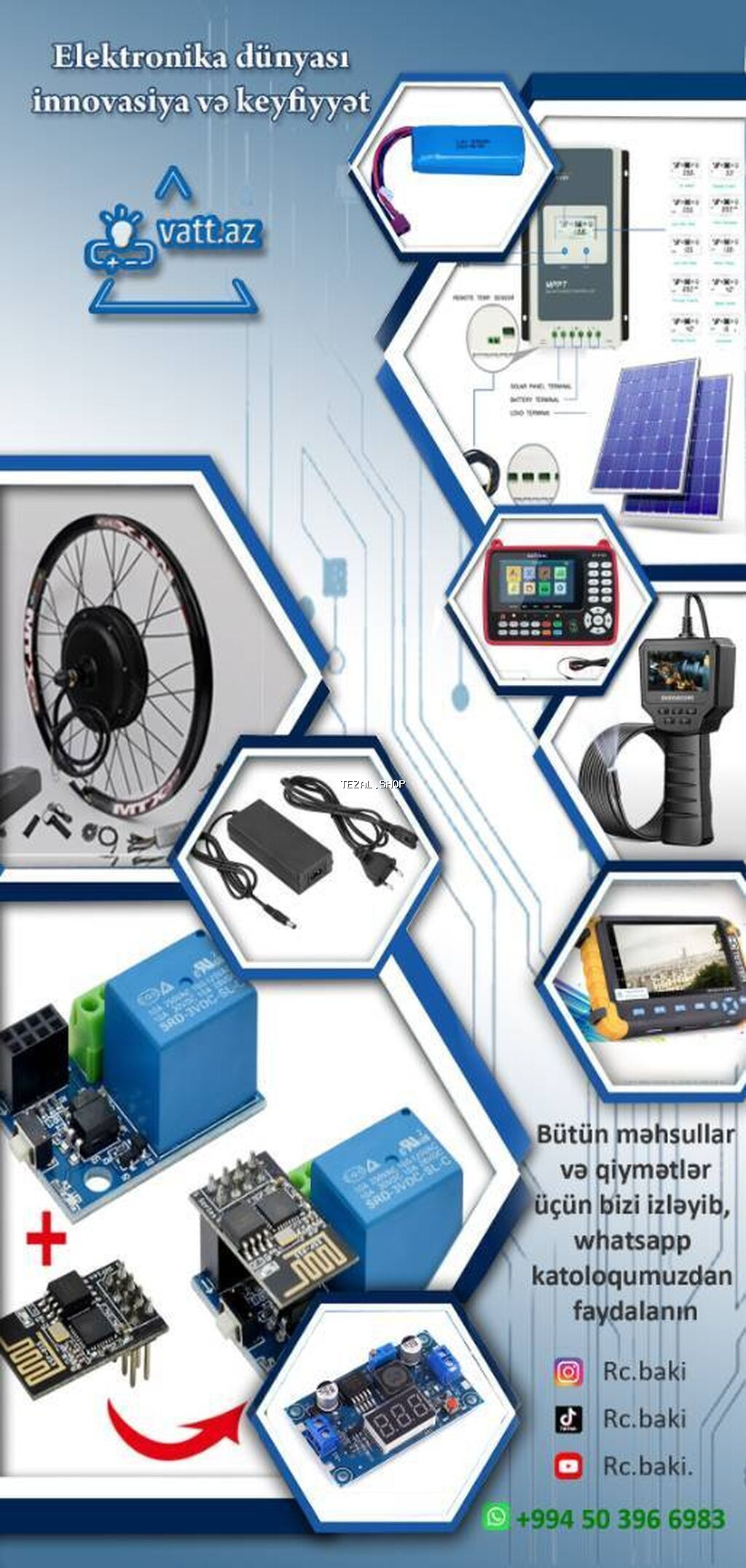 Elektrikli velosiped donusum seti. Muxtelif olcu ve gucde mator - şəkil 3