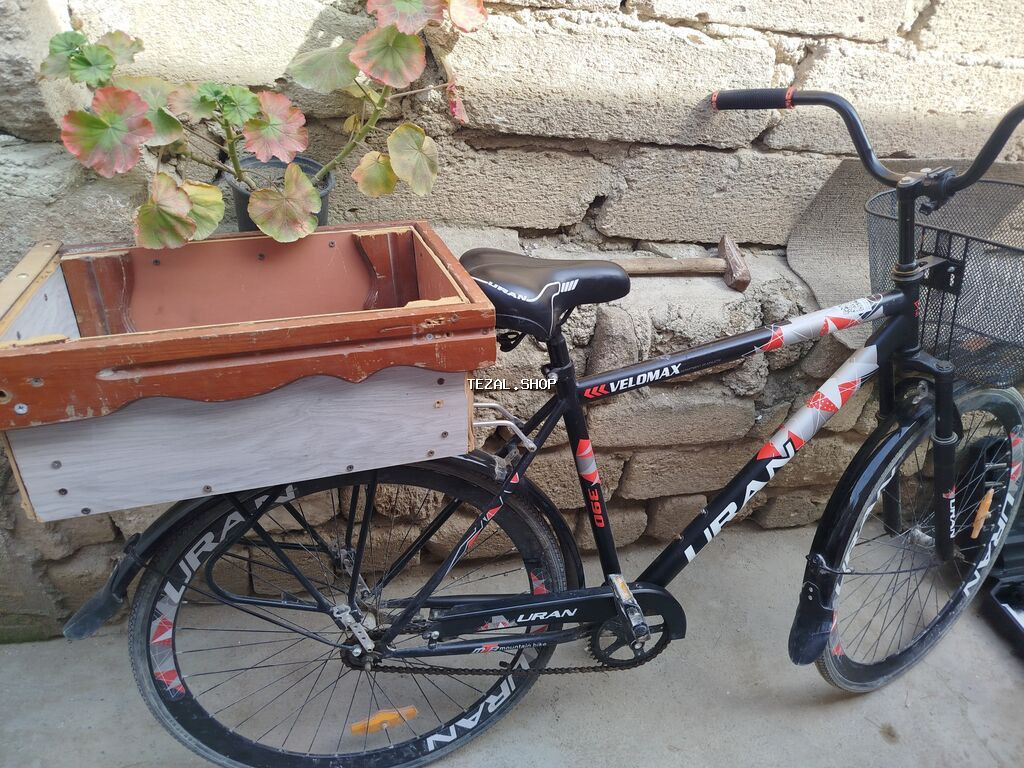 Şəhər velosipedi 28", sürətlərin sayı: 1