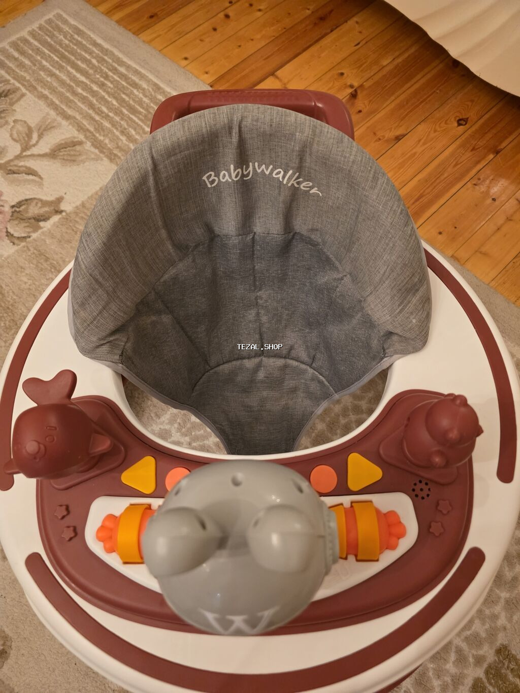 Uşaq gəzdiricisi (Babywalker) - Dairəvi, sabit baza və 360° fırlanan - şəkil 3