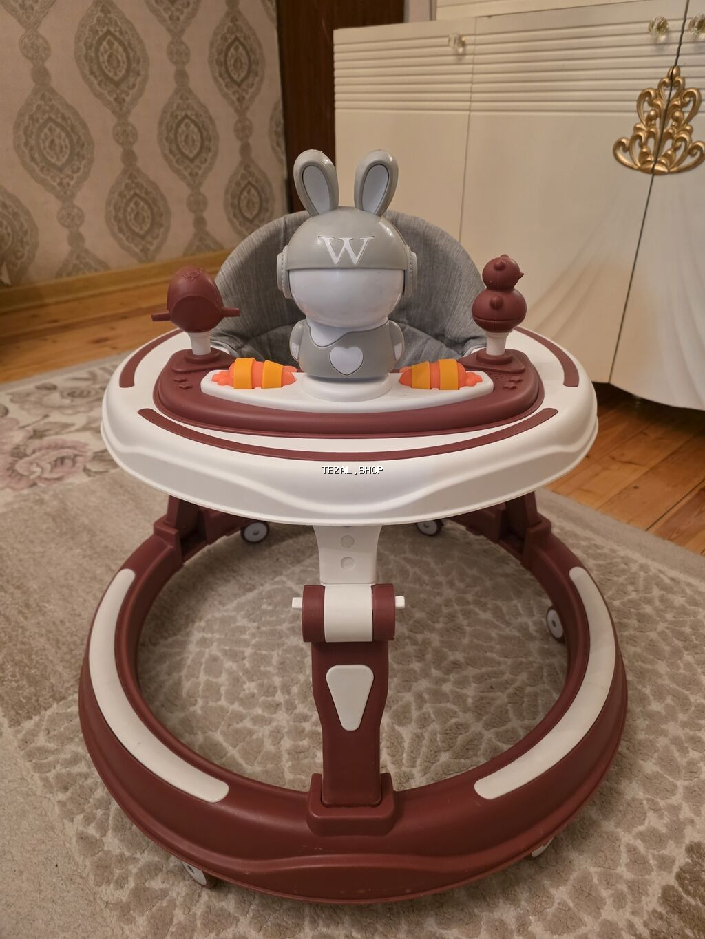 Uşaq gəzdiricisi (Babywalker) - Dairəvi, sabit baza və 360° fırlanan - şəkil 5
