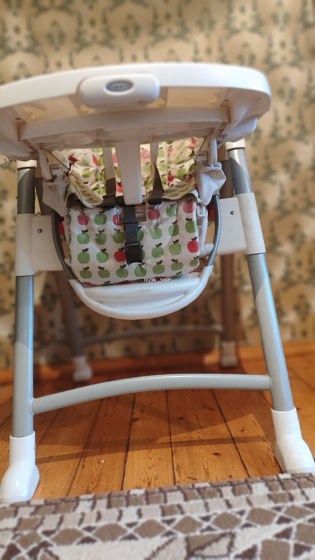 Uşaq yemək stulu - Brend: Graco - Rəng və dizayn: krem fon üzərində - şəkil 3