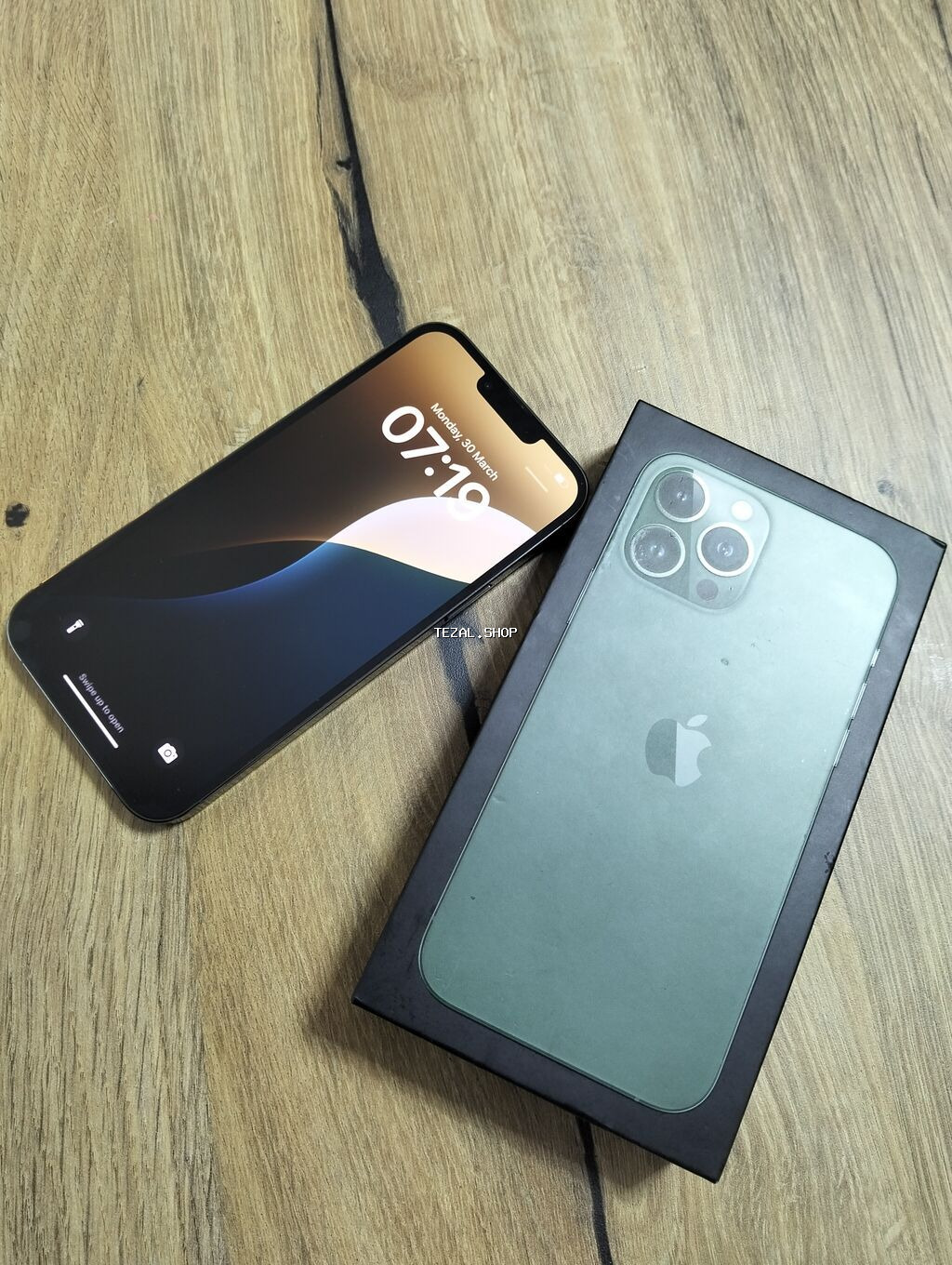 IPhone 13 Pro Max, 128 GB, Alpine Green, Qırıq