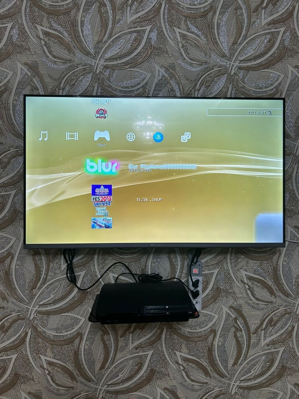 PlayStation 3 (PS3) oyun seti Tirvizor yenidir 20 gun işləyib