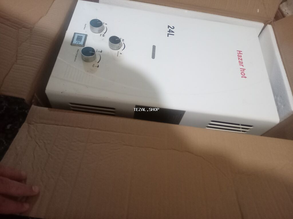 Hazar Hot 24L qazla işləyən su qızdırıcısı - Tutum: 24 litr/dəq - şəkil 2