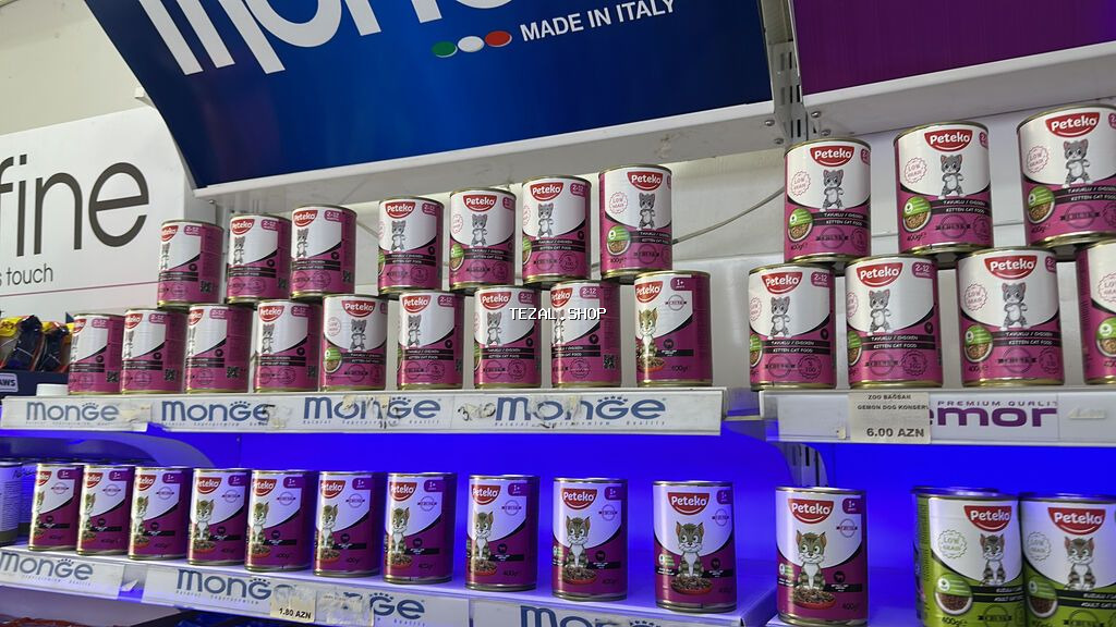 Salam itlər üçün yem qabları Ucuzlu yemlər Konservalar pişiklər üçün - şəkil 3