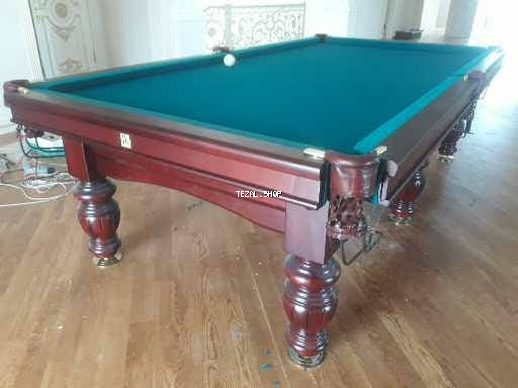 Bilyard masası – klassik taxta konstruksiya - Material: massiv ağac