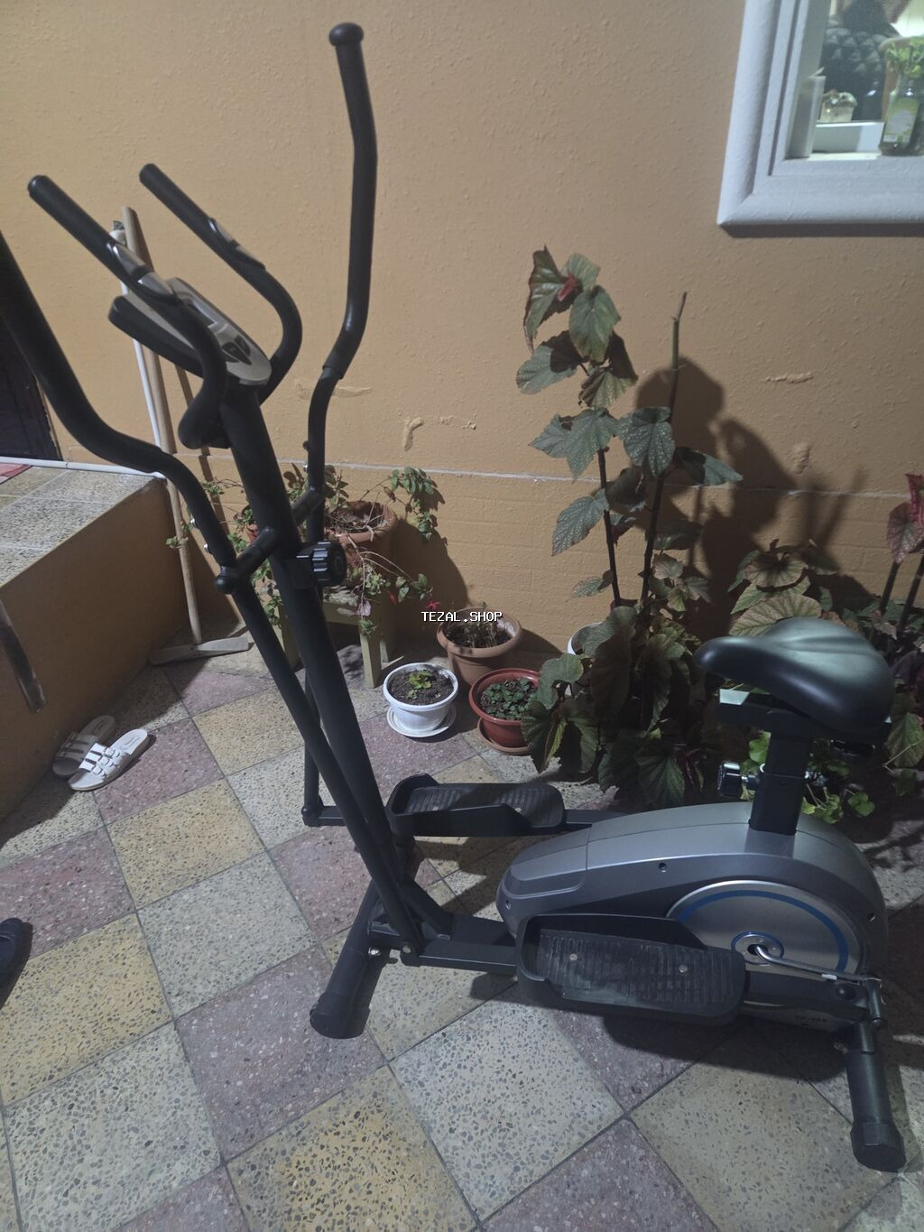 VolksGym VE-50S elliptik velotrenajor - 2-si 1-də dizayn: ellips və