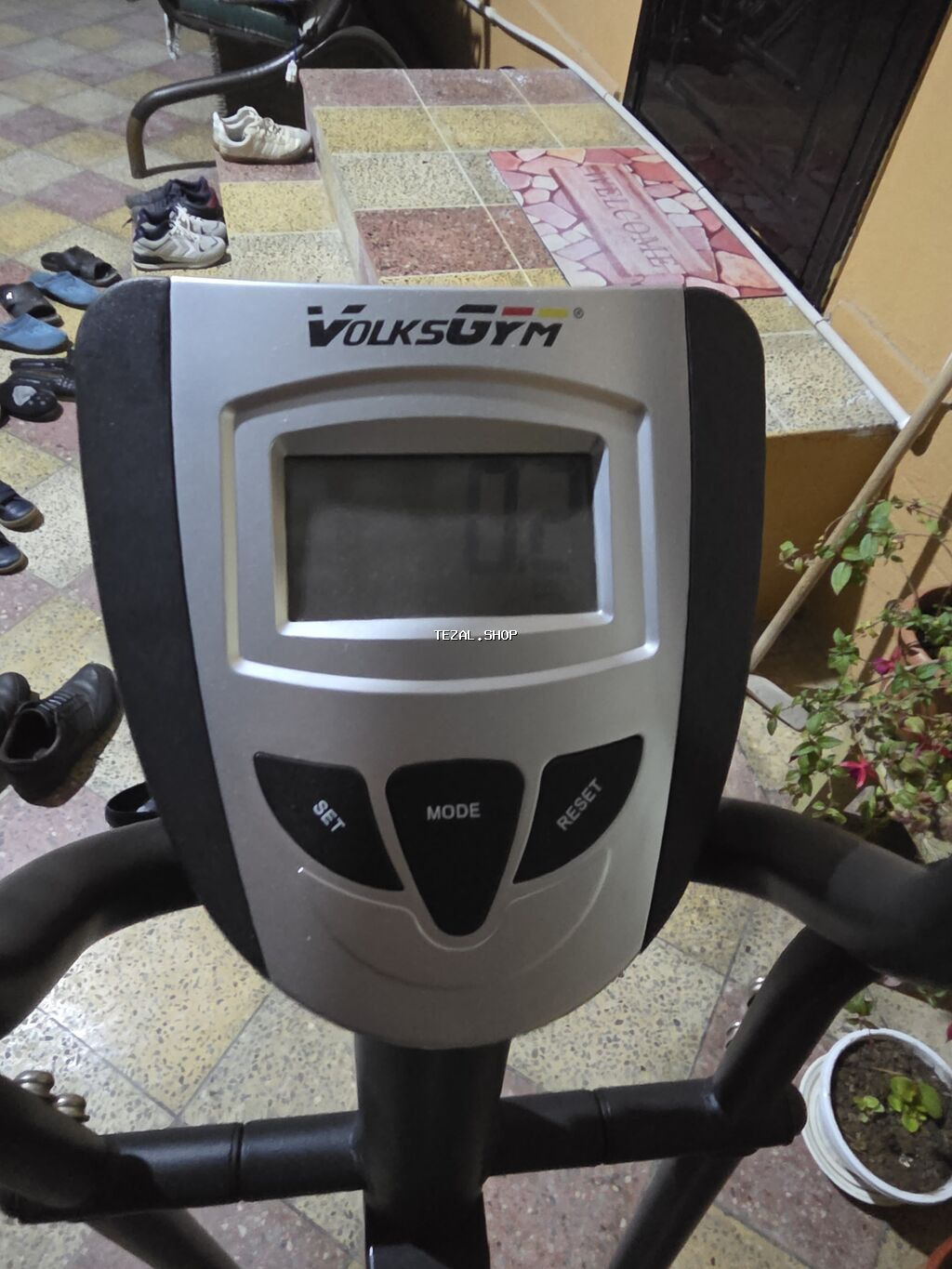 VolksGym VE-50S elliptik velotrenajor - 2-si 1-də dizayn: ellips və - şəkil 3