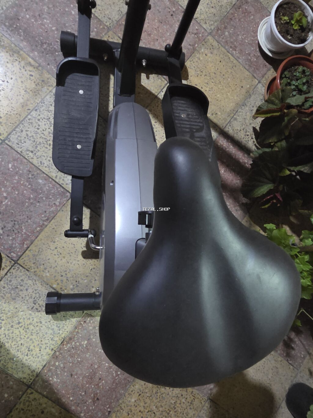 VolksGym VE-50S elliptik velotrenajor - 2-si 1-də dizayn: ellips və - şəkil 4