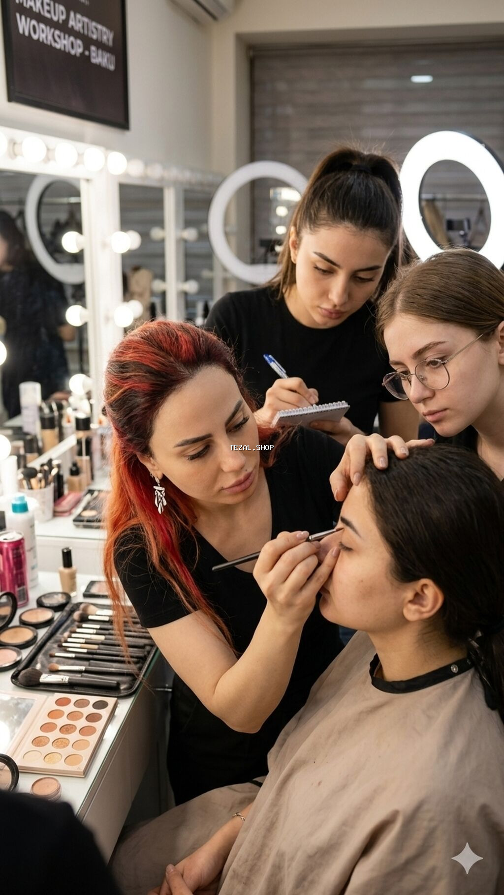 Qadın saç ustası tələb olunur, Yerin icarəsi