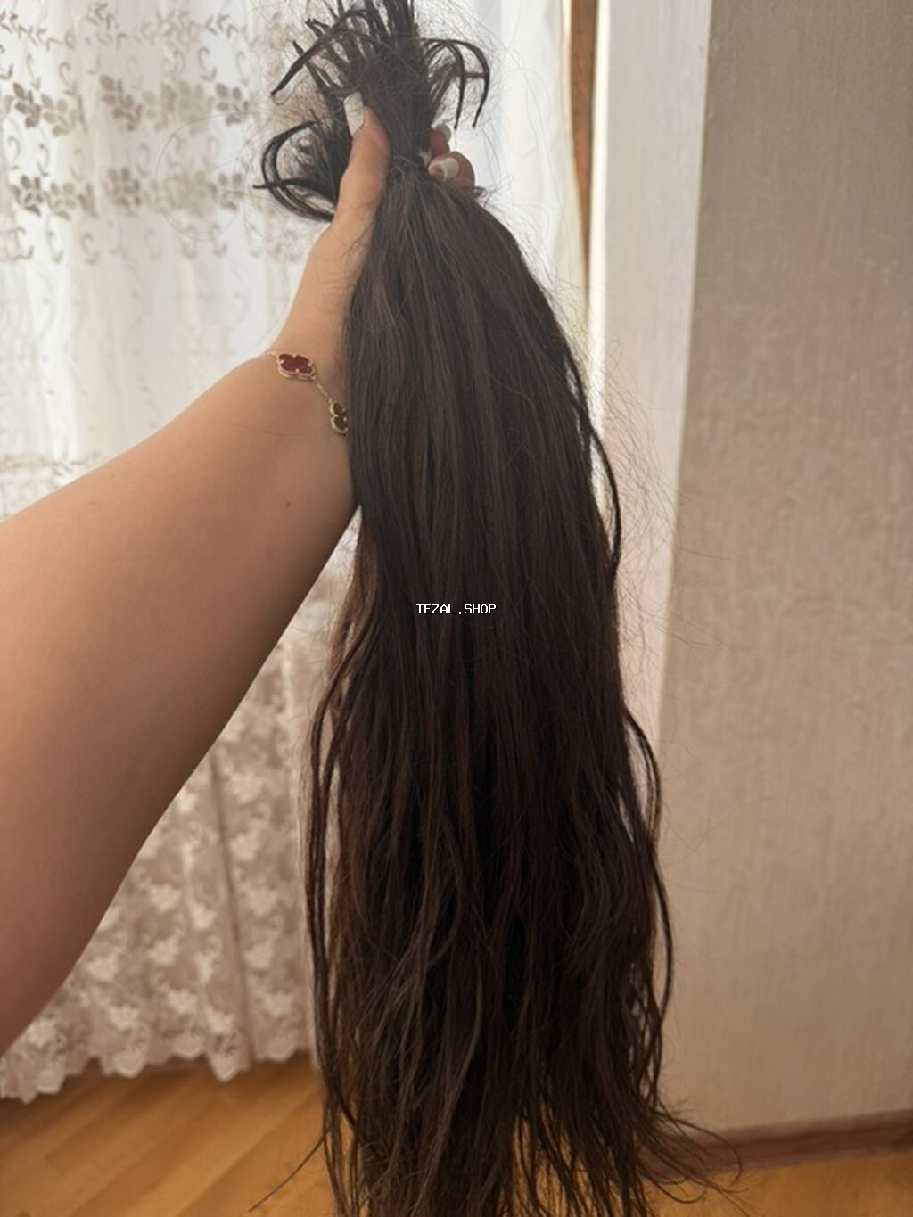 Qaynaq saçlar, Təbii, İşlənmiş - şəkil 2