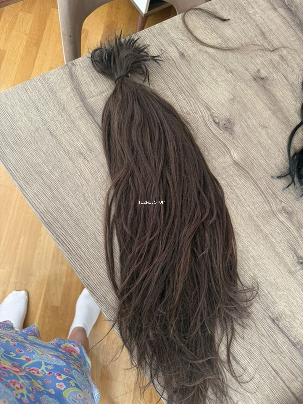 Qaynaq saçlar, Təbii, İşlənmiş - şəkil 5