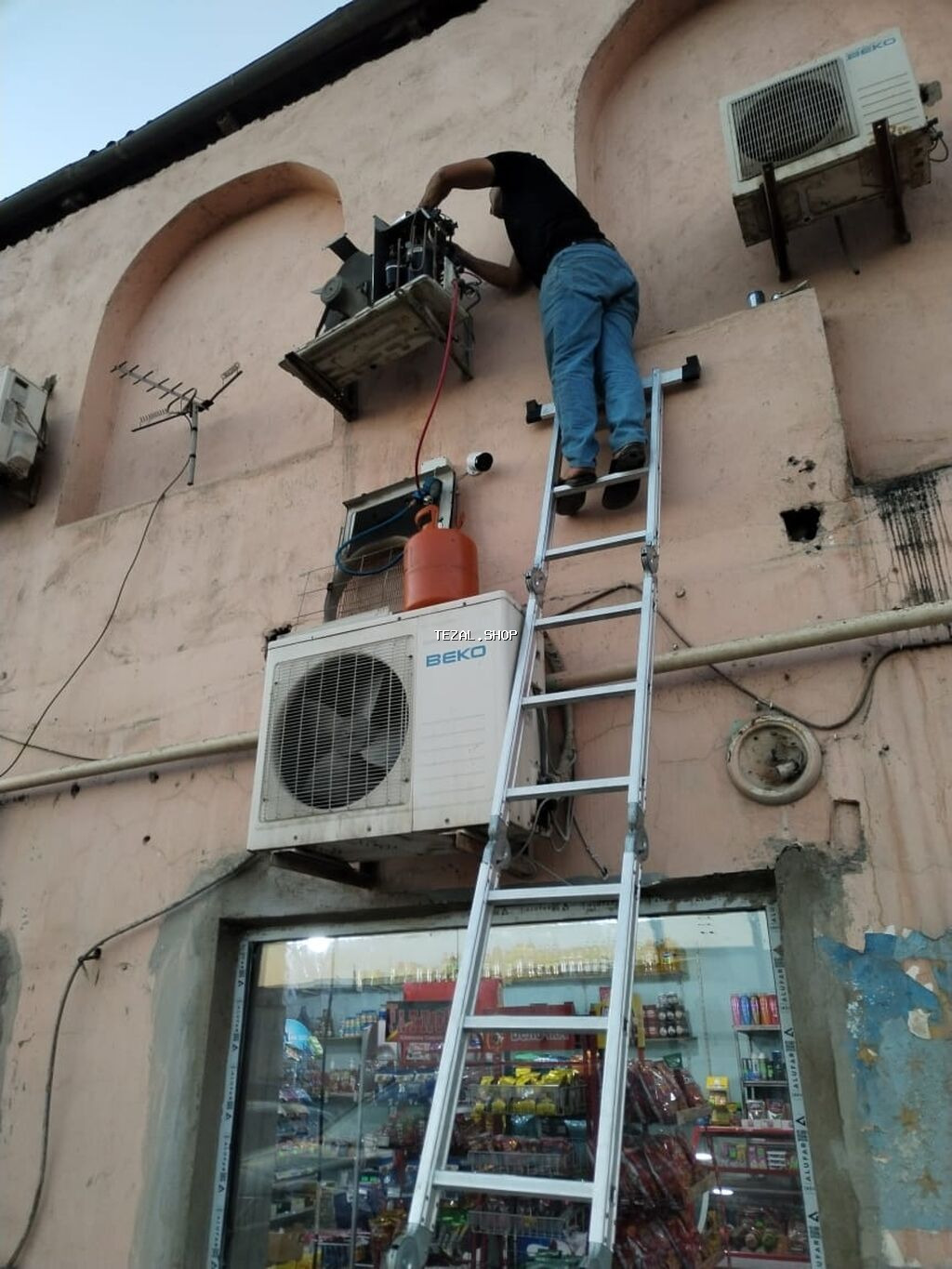 Təmir, Split kondisionerlər, Təmizləmə, Zəmanətlə - şəkil 5