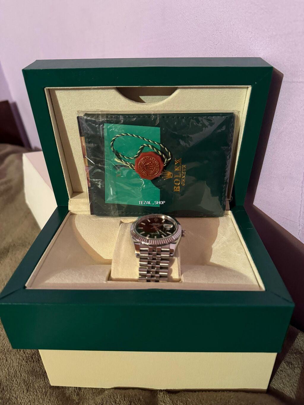 Qol saatı, Rolex, rəng - Qara