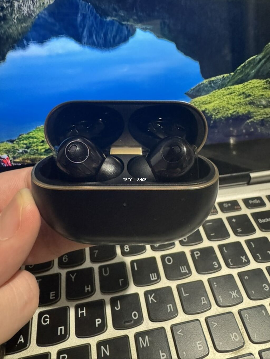 İşlənmiş Simsiz (Bluetooth) Qulaqcıqlar, Huawei, rəng - Qara - şəkil 2