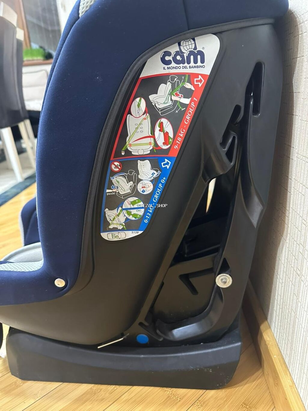 CAM “Il Mondo del Bambino” uşaq avtomobil oturacağı (2 ədəd - şəkil 3