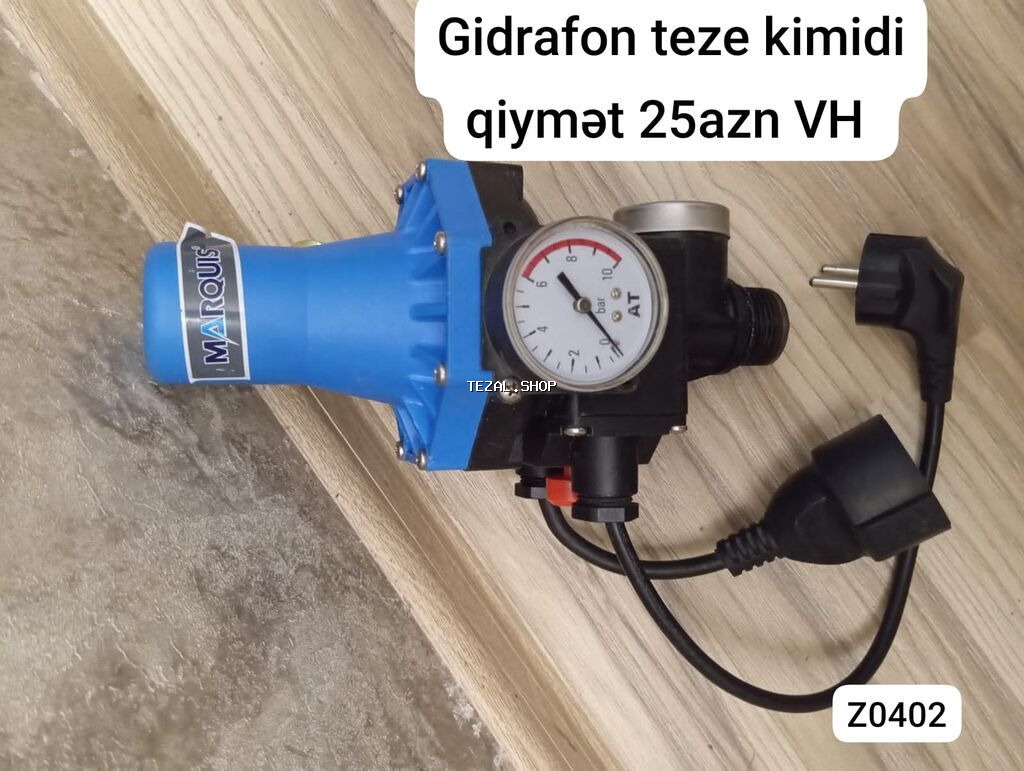 MARQUIS markalı hidrafon (su nasosları üçün avtomat təzyiq