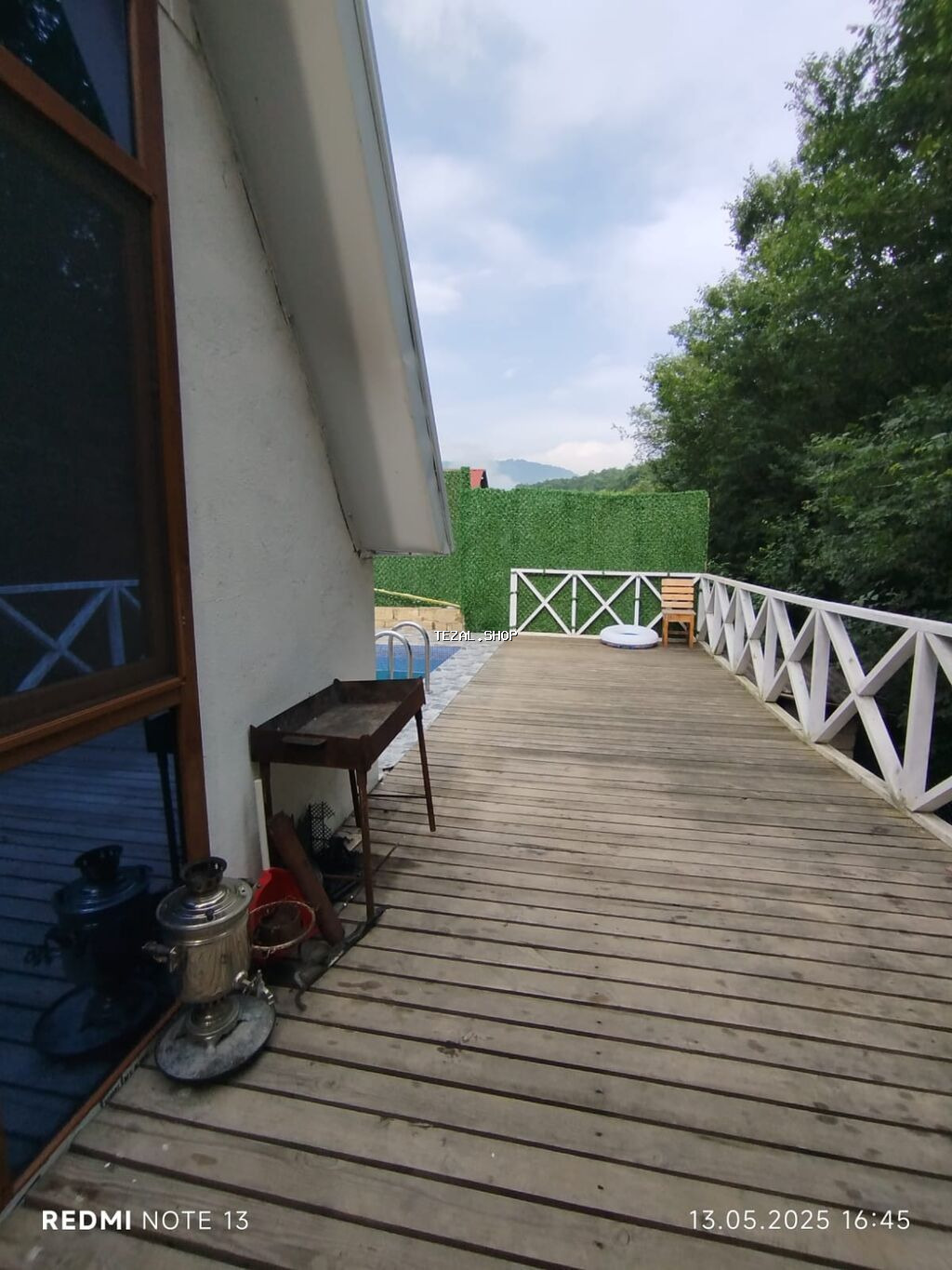 Dağ mənzərəli hovuzlu bağ evi – günlük istirahət üçün -Çay kənarında - şəkil 3