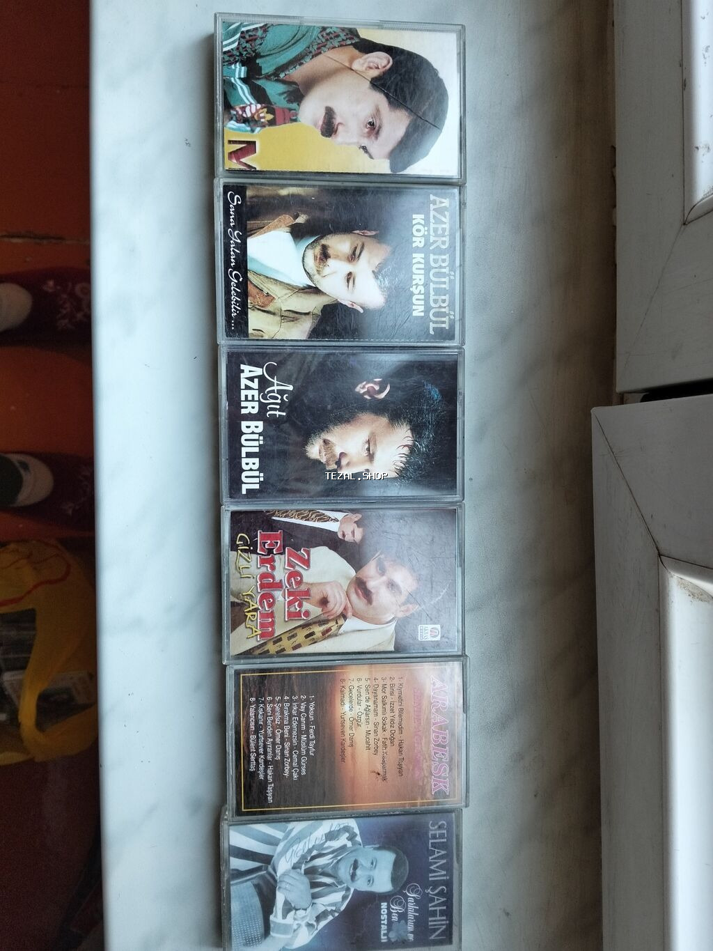 Kaset kolleksiyası – müxtəlif musiqi albomları və boş yazmalı kasetlər - şəkil 4