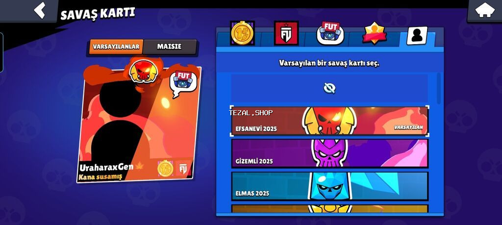 Brawl Stars hesabı – yüksək kuboklu və zəngin kontentli - Kupa yolu - şəkil 3