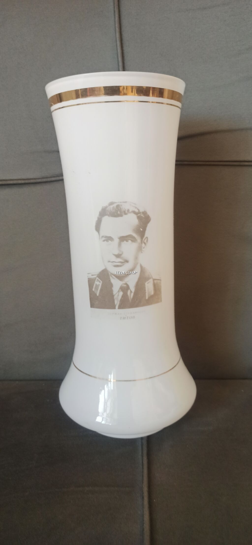 Fiqur, Gips, rəng - Ağ - şəkil 4