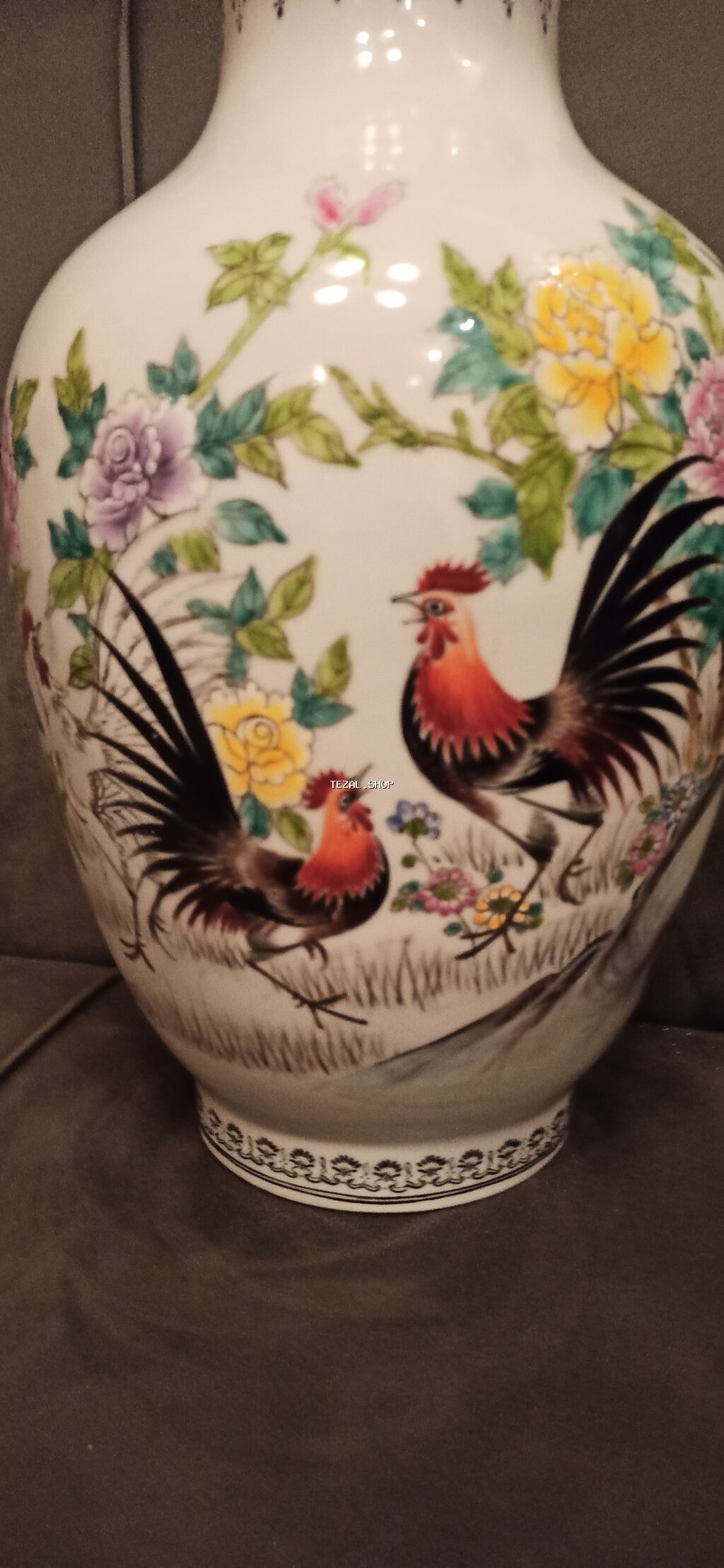 Fiqur, Keramika, rəng - Ağ - şəkil 3