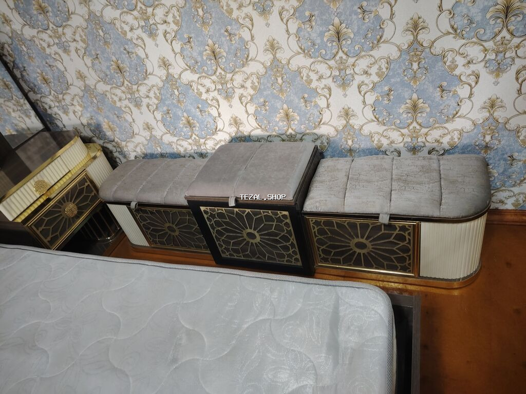 Klassik-lüks üslubda tam mebel dəsti satılır təcili. Şəkildə - şəkil 5