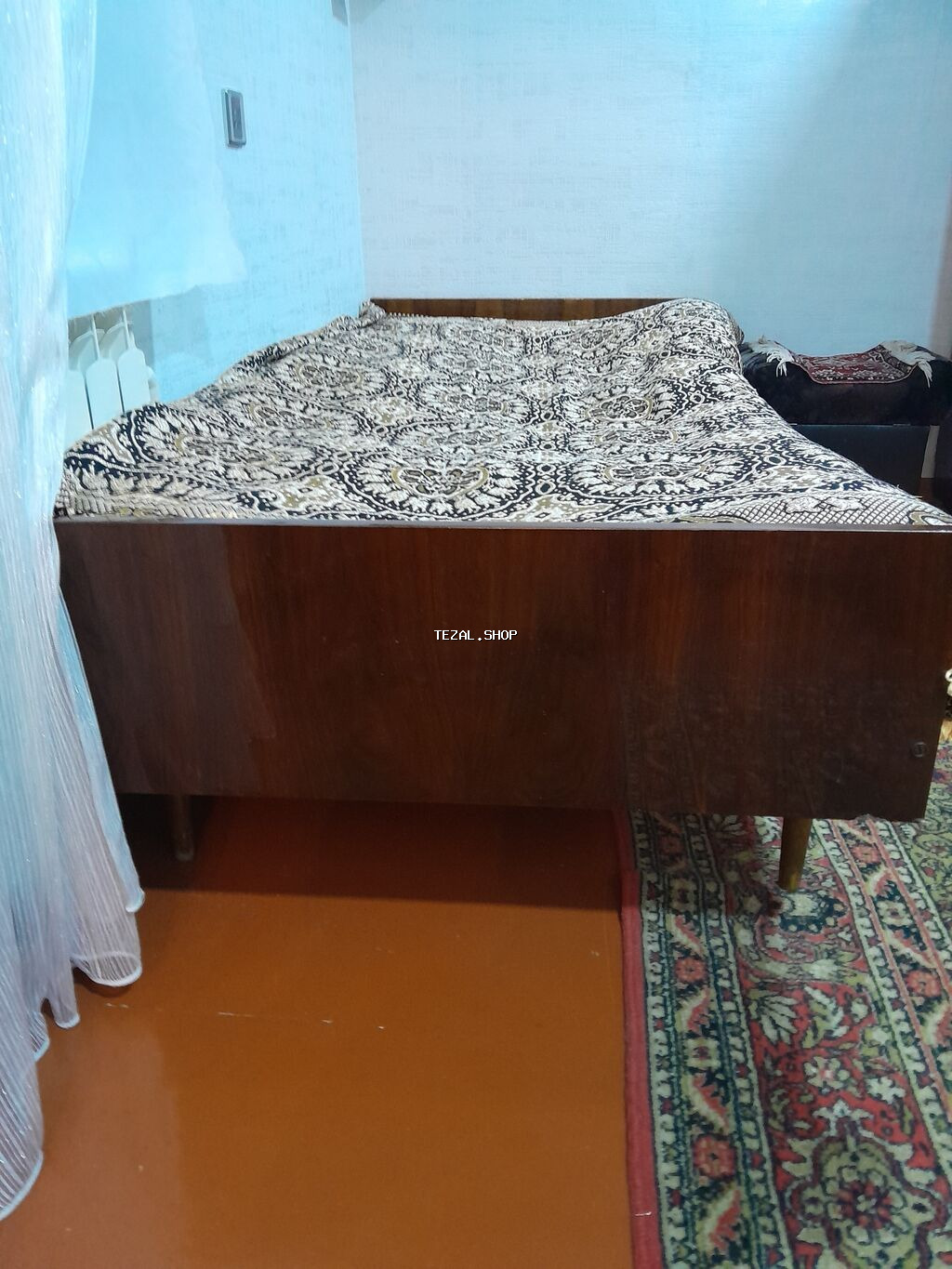 İşlənmiş, Təknəfərlik çarpayı, Bazasız, Matrassız