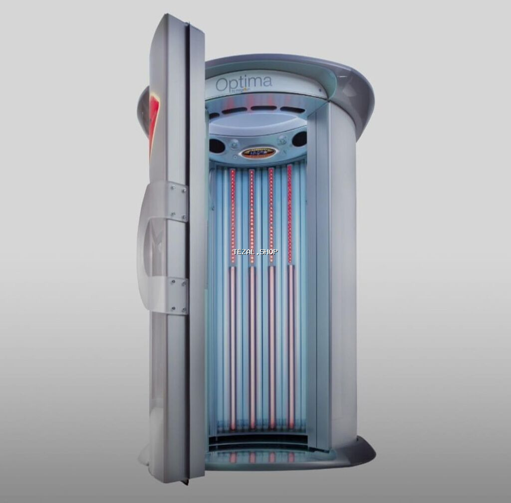 MERICAN dik tip günəşlənmə kabinası – UV + qırmızı işıq kombinasiyalı - şəkil 3