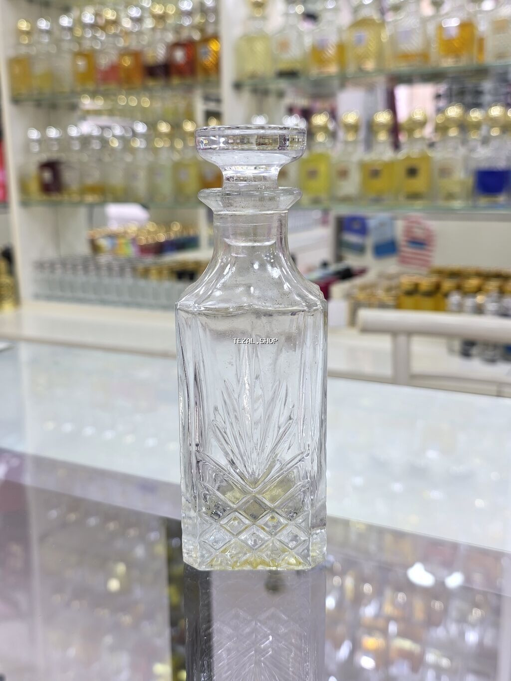 Şüşə ətir butılkaları – müxtəlif modellər - Material: qalın, şəffaf