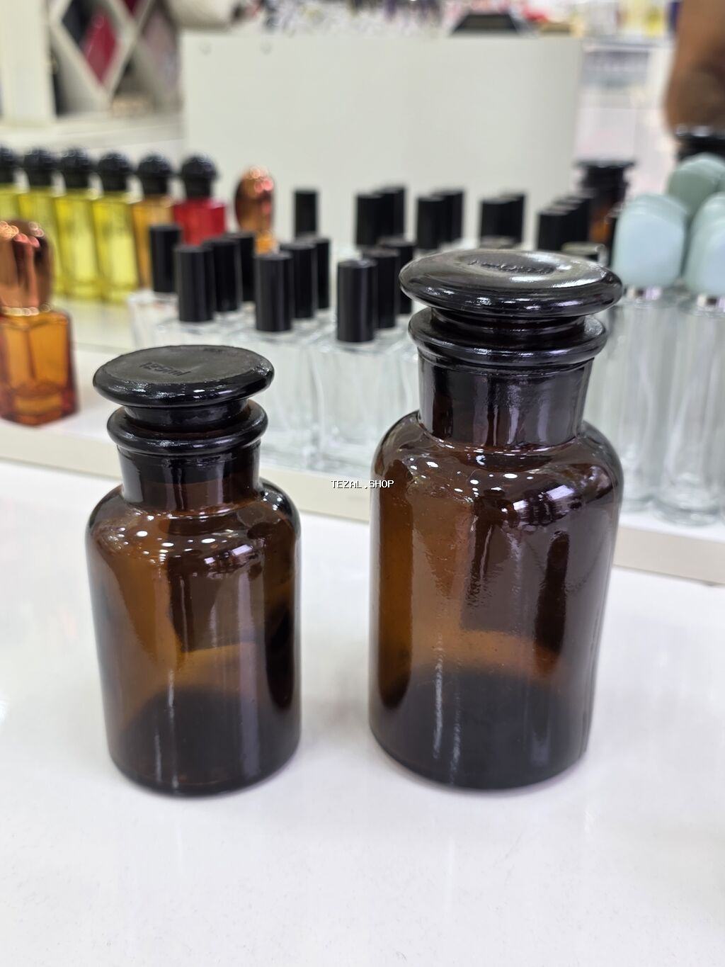 Şüşə ətir butılkaları – müxtəlif modellər - Material: qalın, şəffaf - şəkil 5