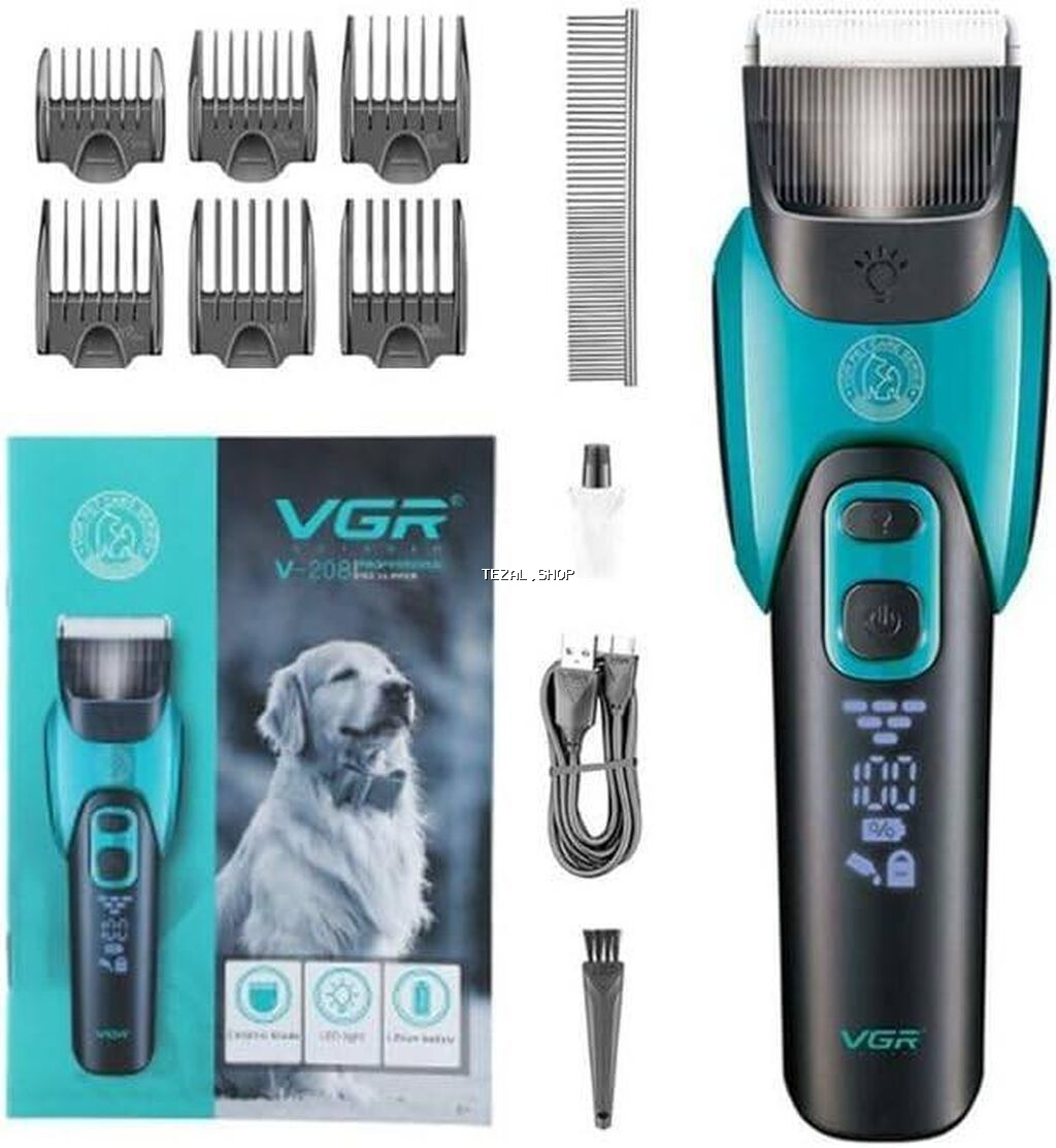 İt pişik qırxan "VGR 208" 🆕Bütün məhsularımız Yenidir və Orijinaldır - şəkil 2