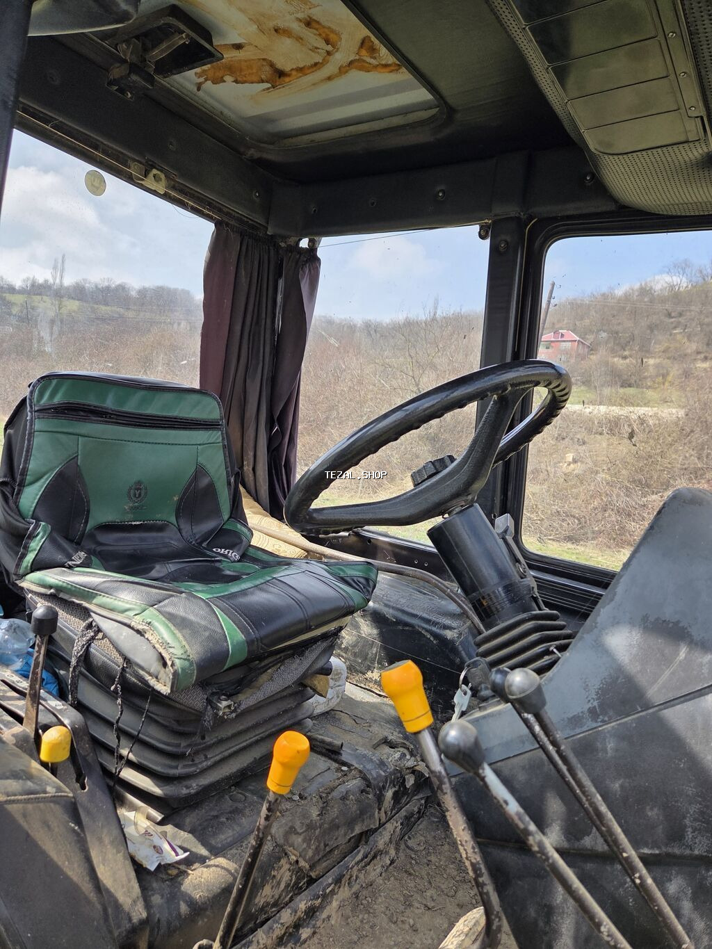 Belarus 1221.2 kənd təsərrüfatı traktoru ili 2015 Tam işlək - şəkil 3