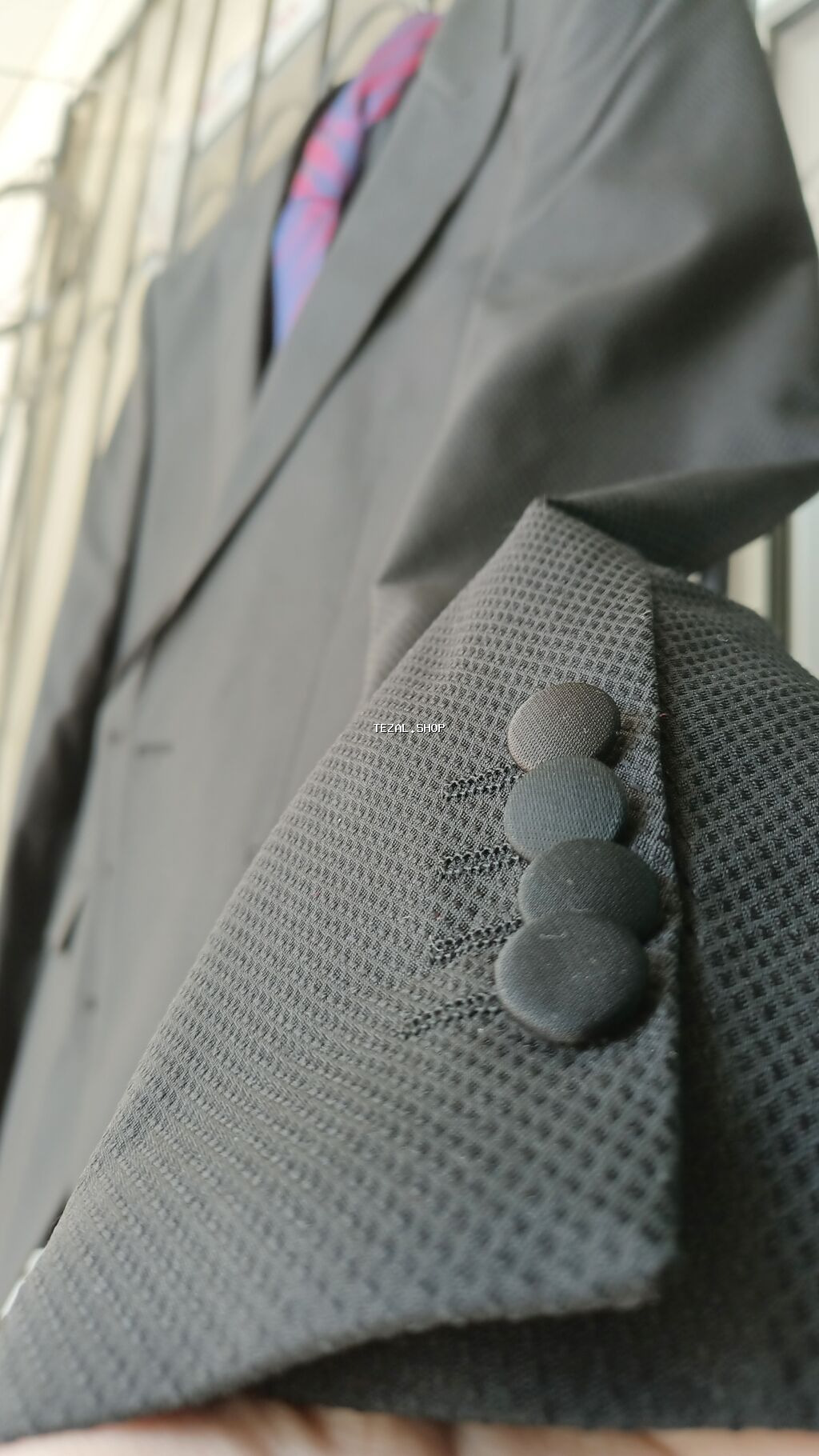 Kostyum, Demisezon, 5XL, rəng - Boz - şəkil 5