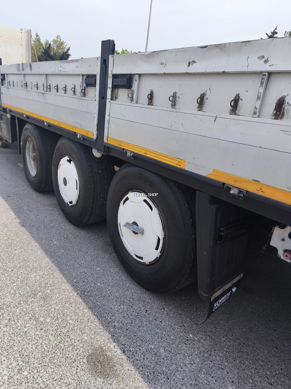 Schmitz markalı bortlu yarımqoşqu - Tip: 3 oxlu bortlu/platform - şəkil 2