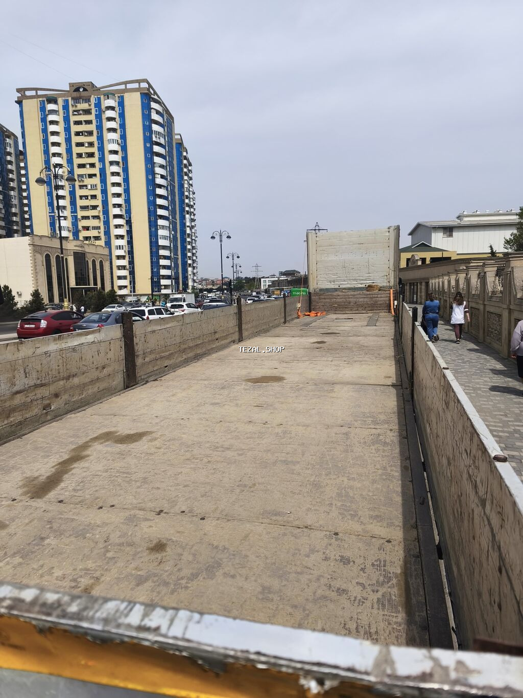 Schmitz markalı bortlu yarımqoşqu - Tip: 3 oxlu bortlu/platform - şəkil 4