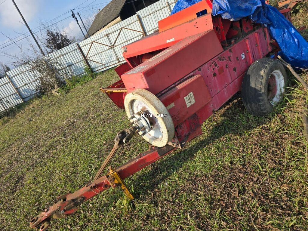 TƏCİLİ Satılır: mavi YMZ tipli təkərli traktor və qoşqu ot‑presi ot - şəkil 3