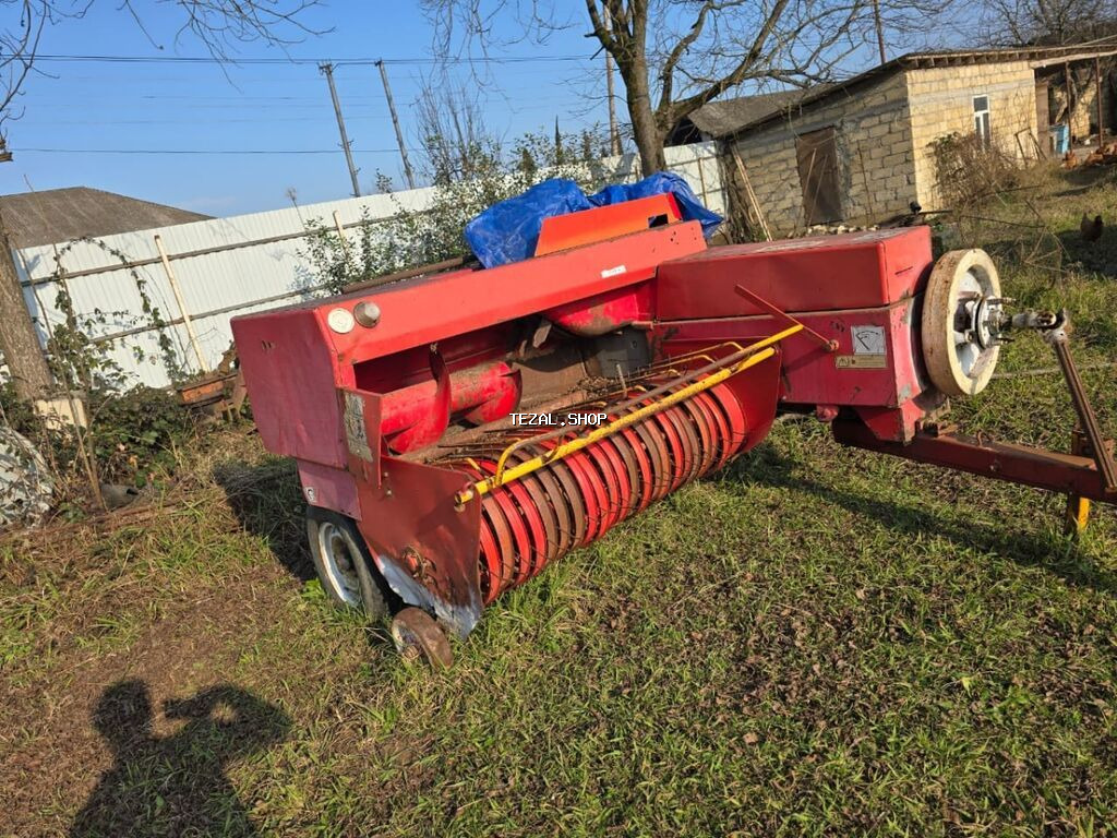 TƏCİLİ Satılır: mavi YMZ tipli təkərli traktor və qoşqu ot‑presi ot - şəkil 4